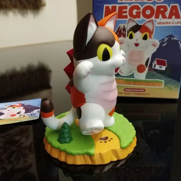 Godzilla Kitty Negora POP MART x Konatsu Neighborhood Walk Blind Box Figure - Picture 6 of 8